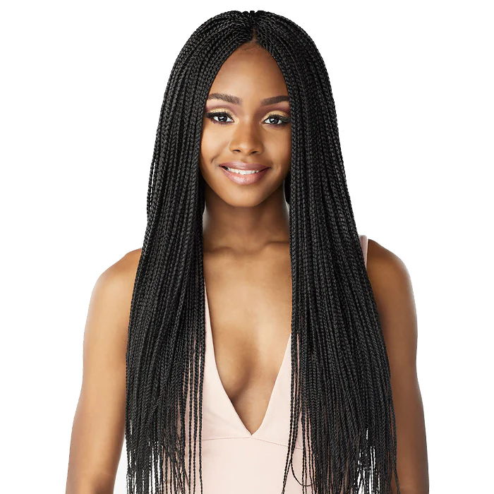 Sensationnel Lulutress Pre-Looped Crochet Braid - 3X MICRO BOX BRAID 24" - Image 2