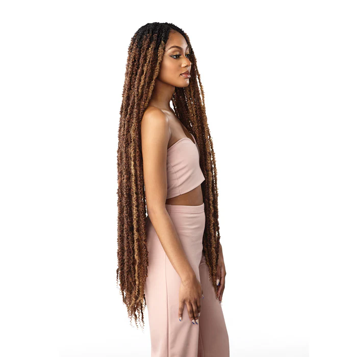 Sensationnel Lulutress Pre-Looped Crochet Braid - BUTTERFLY LOCS 36" - Image 3