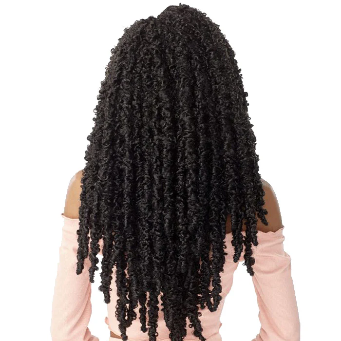 Sensationnel Lulutress Pre-Looped Crochet Braid - BUTTERFLY LOCS II 18" 2X - Image 4