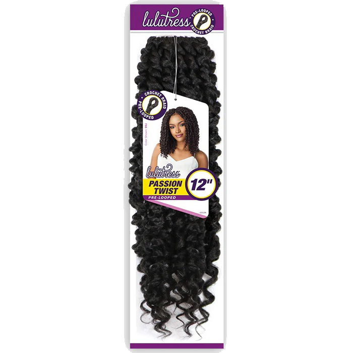 Sensationnel Lulutress Pre-Looped Crochet Braid - PASSION TWIST 12" - Image 6
