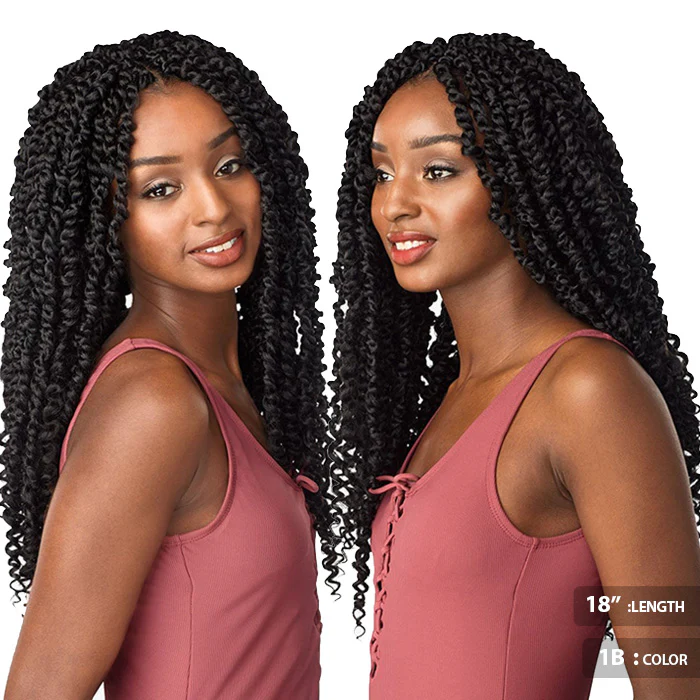 Sensationnel Lulutress Pre-Looped Crochet Braid - PASSION TWIST 18"/24" - Image 3