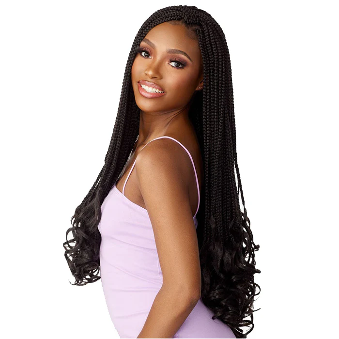 Sensationnel Lulutress Pre-Looped Crochet Braids - 3X BOX FRENCH CURL 24" - Image 5