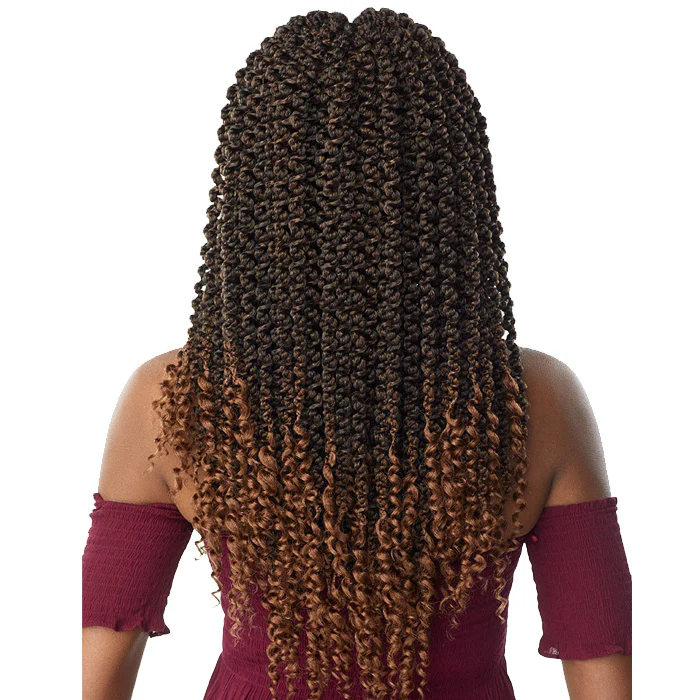 Sensationnel Lulutress Pre-Looped Pre-Stretched Crochet Braids - 3X 3D PASSION TWIST 18" - Image 4