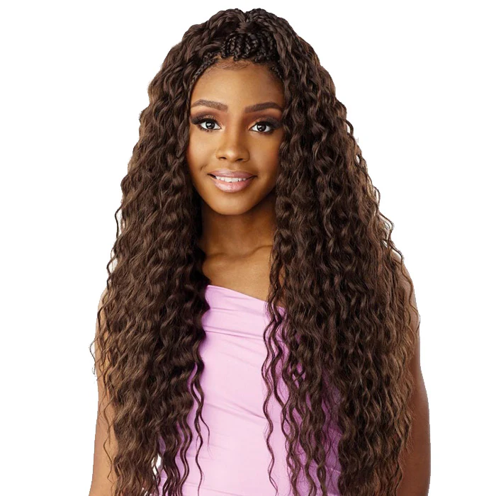 Sensationnel Lulutress 3 Bundles Crochet Braid - 3X FRENCH WAVE 24" - Image 2