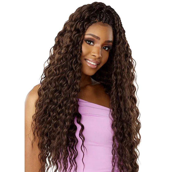 Sensationnel Lulutress 3 Bundles Crochet Braid - 3X FRENCH WAVE 24" - Image 3