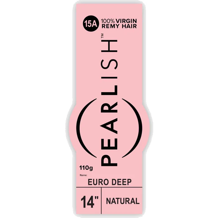 Sensationnel Pearlish 100% Virgin Remy Human Hair Weave - EURO DEEP - Image 4