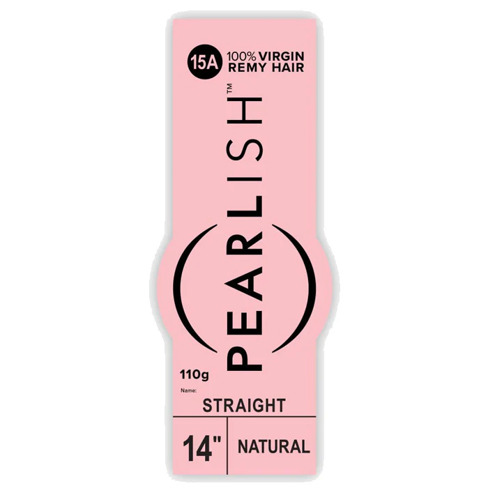 Sensationnel Pearlish 100% Virgin Remy Human Hair Weave - STRAIGHT - Image 6