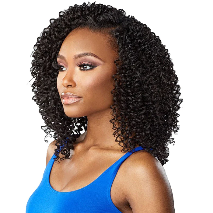 Sensationnel Premium Fiber Curls Kinks & Co Textured Clip-In Weave - RULE BREAKER 10" - Image 3