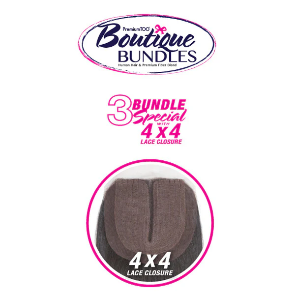 Sensationnel Premium Too Boutique Bundles 3X Weave + Closure - BOUTIQUE BRAZILIAN WAVE 18/20/22" (1 Pack Complete) - Image 5