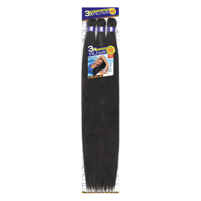 Sensationnel Ruwa Crochet Braids - 3X PRE-STRETCHED BRAID 36" - Image 9