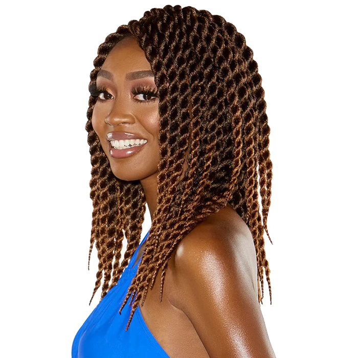 Sensationnel Ruwa Crochet Pre-Looped Braids - 3X SENEGAL TWIST 14" - Image 2