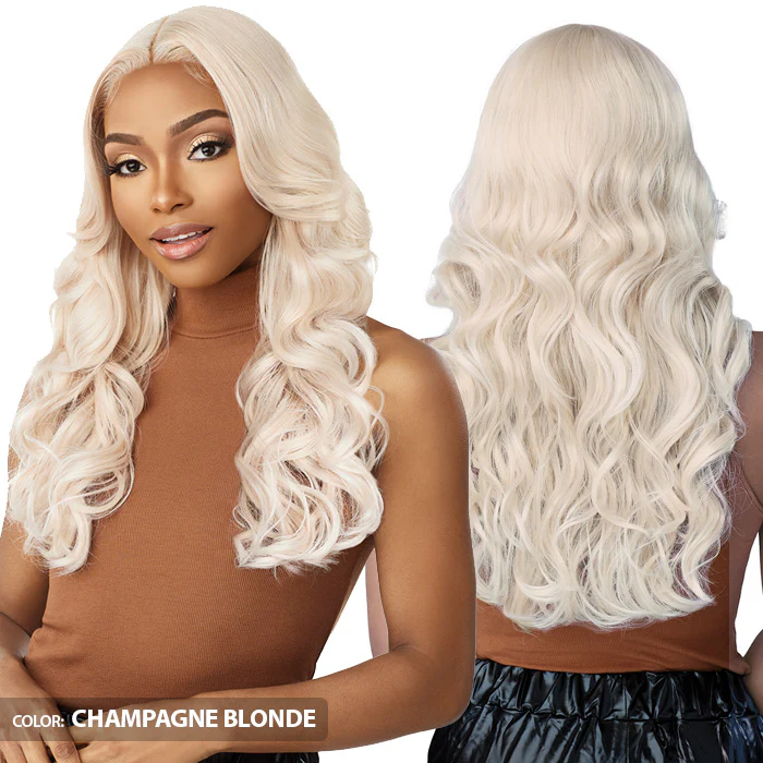 Sensationnel Shear Muse Empress 5" HD Parting Lace Front Wig - QUIESHA - GOLD KRUSH - Image 2
