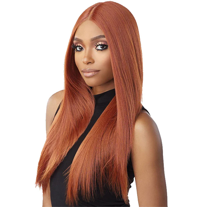 Sensationnel Shear Muse Empress HD Lace Front Wig - TAKEISHA - Red Krush - Image 2
