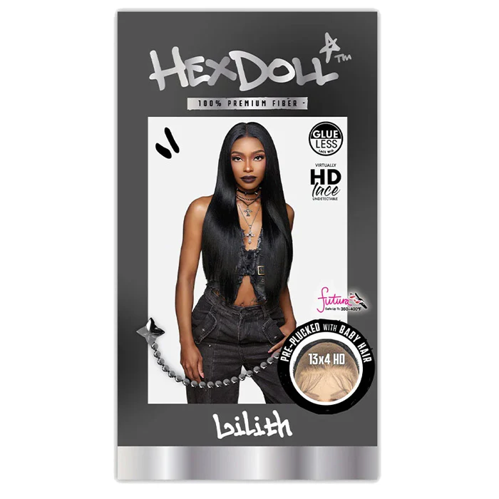 Sensationnel Shear Muse Hex Doll Glueless 13x4 HD Lace Frontal Wig - LILITH - Image 5