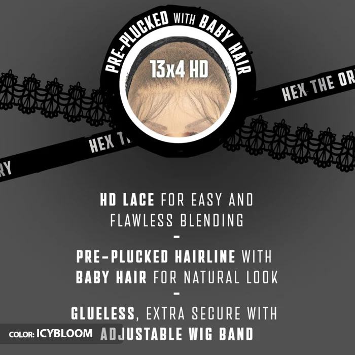 Sensationnel Shear Muse Hex Doll Glueless 13x4 HD Lace Frontal Wig - EMBER - Image 7