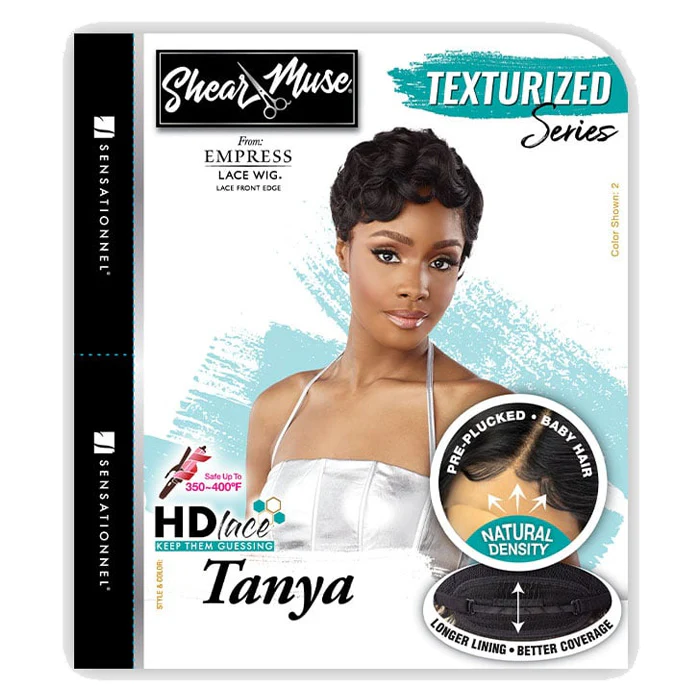 Sensationnel Shear Muse Texturized Series Pre-Plucked HD Lace Front Wig - TANYA - Image 5