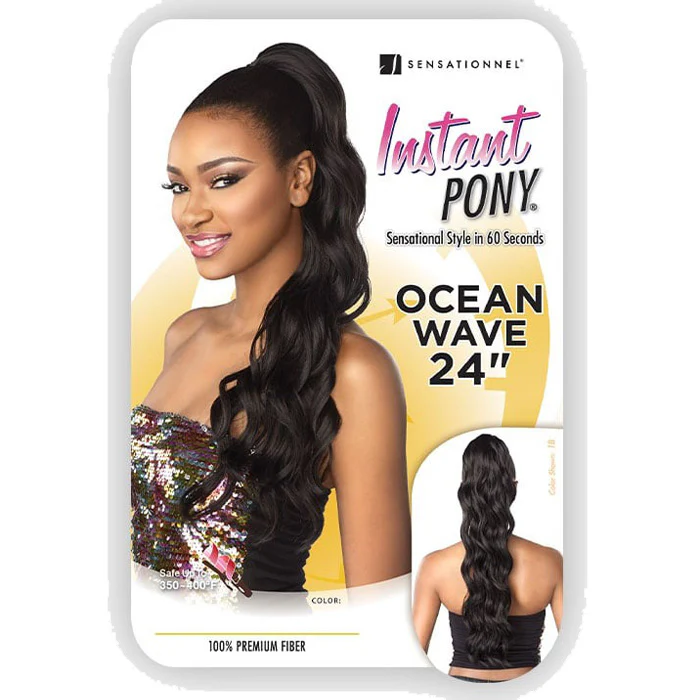 Sensationnel Instant Pony Drawstring Ponytail - OCEAN WAVE (18-24 Inch) - Image 8