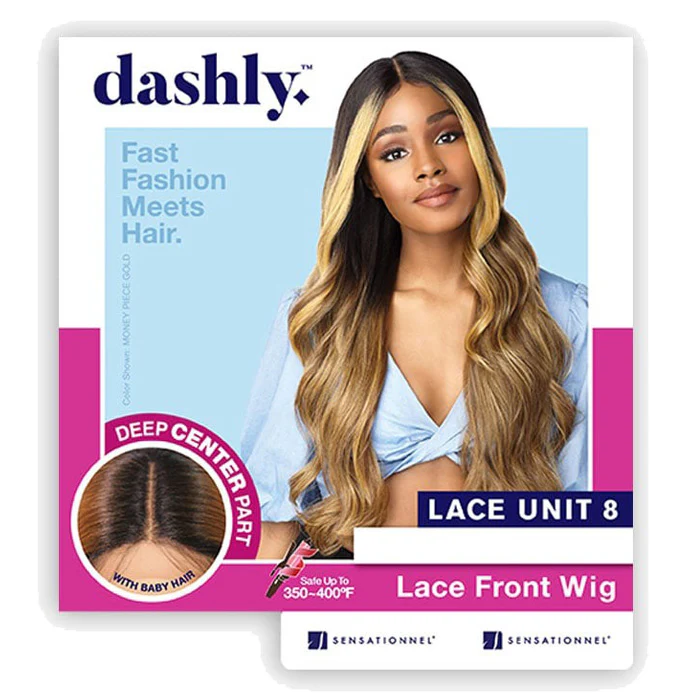 Sensationnel Dashly Deep Part Lace Front Wig - LACE UNIT 8 - Image 5
