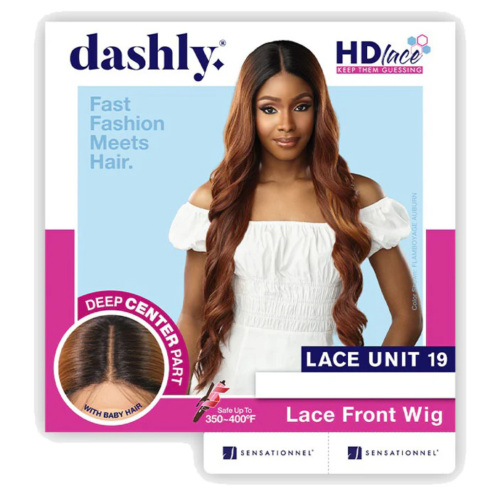 Sensationnel Dashly HD Lace Deep Part Front Wig - LACE UNIT 19 - Image 5