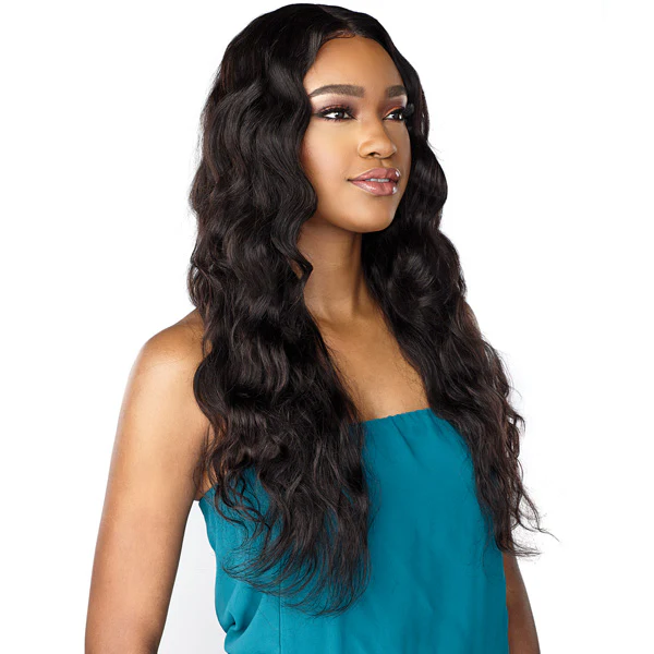 Sensationnel 10A Unprocessed 100% Virgin Human Hair 360 Swiss Lace Wig - BODY WAVE 26" - Image 4