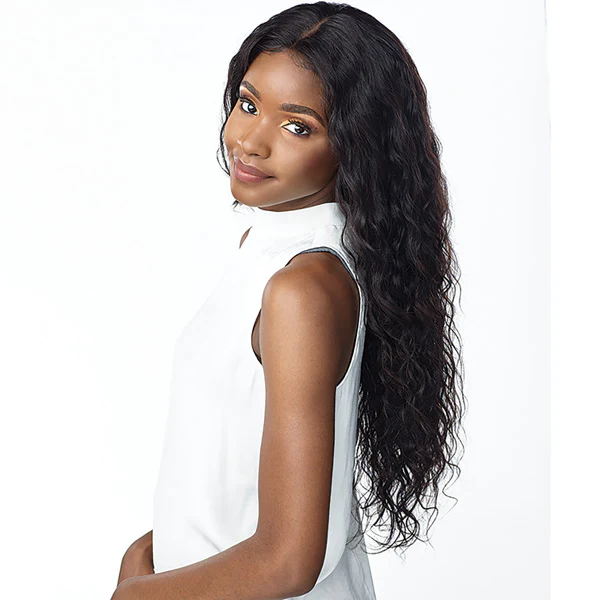 Sensationnel Unprocessed Virgin Human Hair 10A 360 Swiss Lace Wig LOOSE WAVE 28" - Image 3