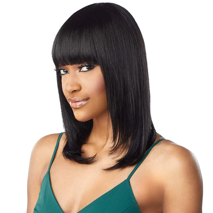 Sensationnel 10A Unprocessed 100% Virgin Human Hair Full Wig - STRAIGHT 18" - Image 3