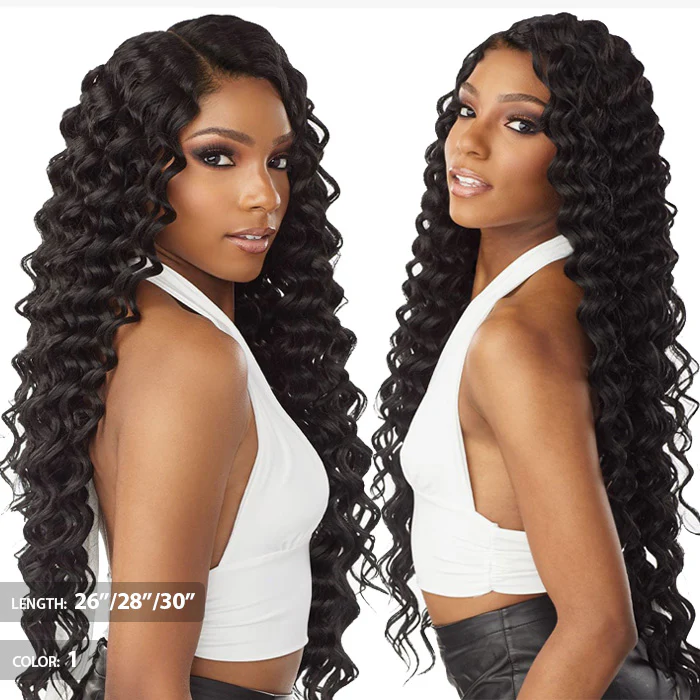 Sensationnel Vice Bundles 3X Multi Pack Weave + HD Lace Closure - DEEP TWIST 14-30" - Image 8