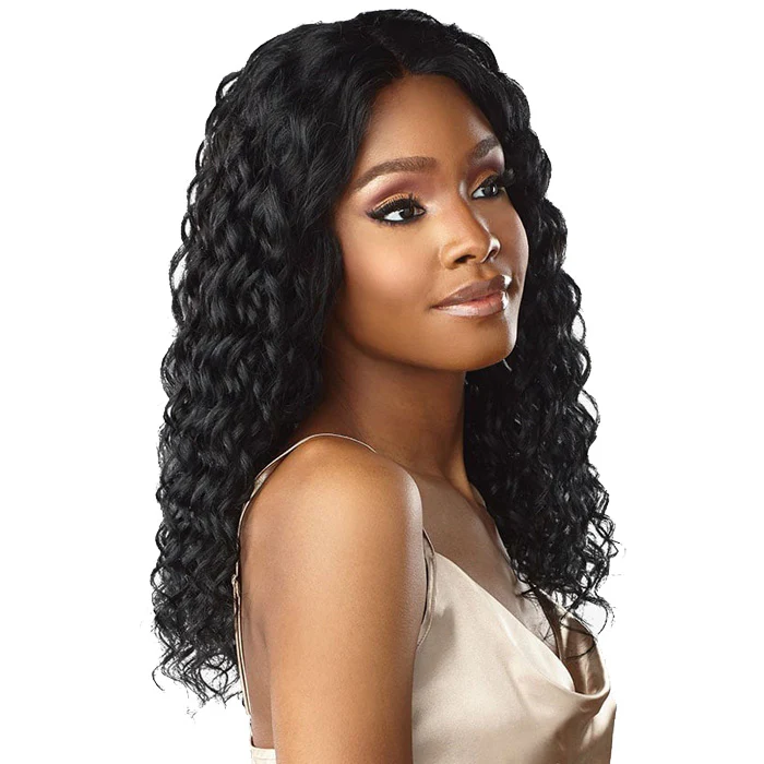 Sensationnel 12A Unprocessed 100% Virgin Human Hair 13x4 Frontal HD Lace Wig - NATURAL DEEP 18" - Image 2