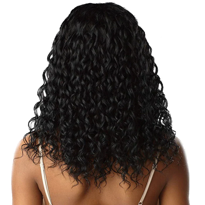 Sensationnel 12A Unprocessed 100% Virgin Human Hair 13x4 Frontal HD Lace Wig - NATURAL DEEP 18" - Image 4