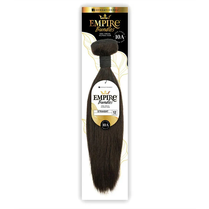 Sensationnel Virgin Human Hair Weave Empire Bundle 10A - STRAIGHT 10" - 28"