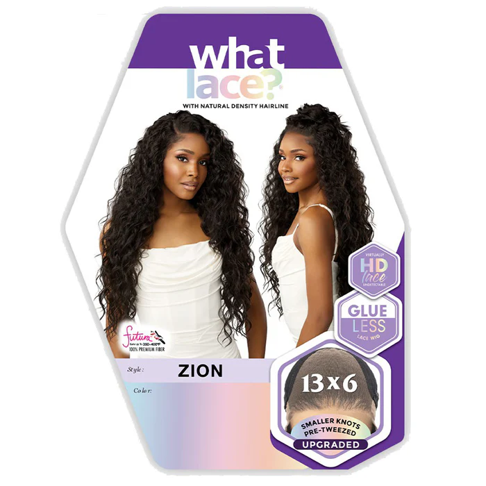 Sensationnel What Lace Glueless 13x6 HD Lace Front Wig - ZION - Image 5