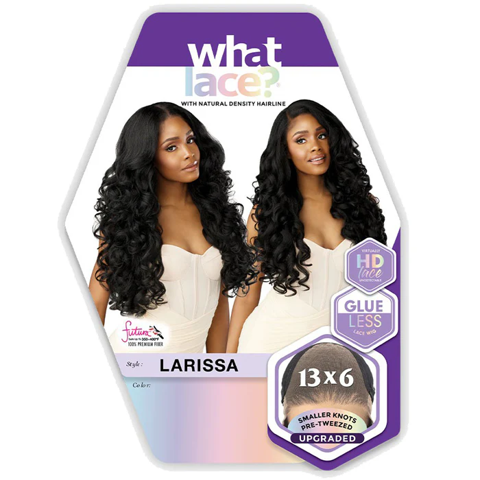 Sensationnel What Lace Glueless 13x6 HD Lace Frontal Wig - LARISSA - Image 5