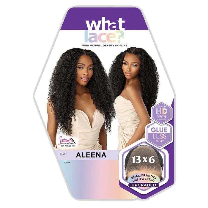 Sensationnel What Lace Glueless Pre-Tweezed 13x6 HD Lace Front Wig - ALEENA - Image 4