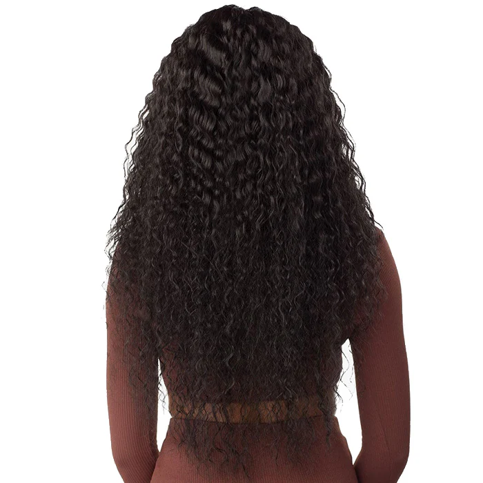 Sensationnel What Lace Human Hair Blend 13x6 HD Lace Front Wig - EZRA 28" - Image 4