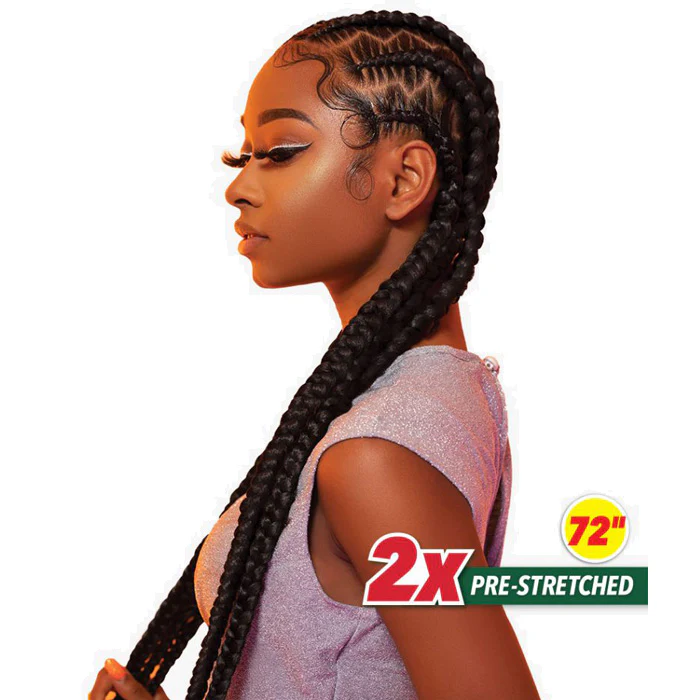 Sensationnel X-Pression Crochet Braids - 2X PRE-STRETCHED BRAID 72" - Image 3