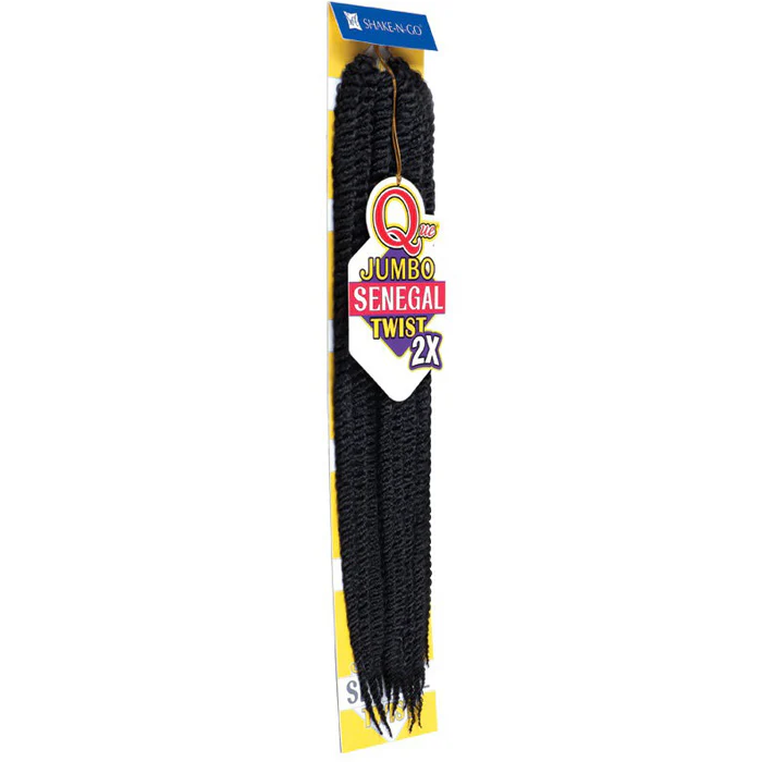 Shake N Go Que 2X Crochet Braid Pre-Loop - JUMBO SENEGAL TWIST - Image 5