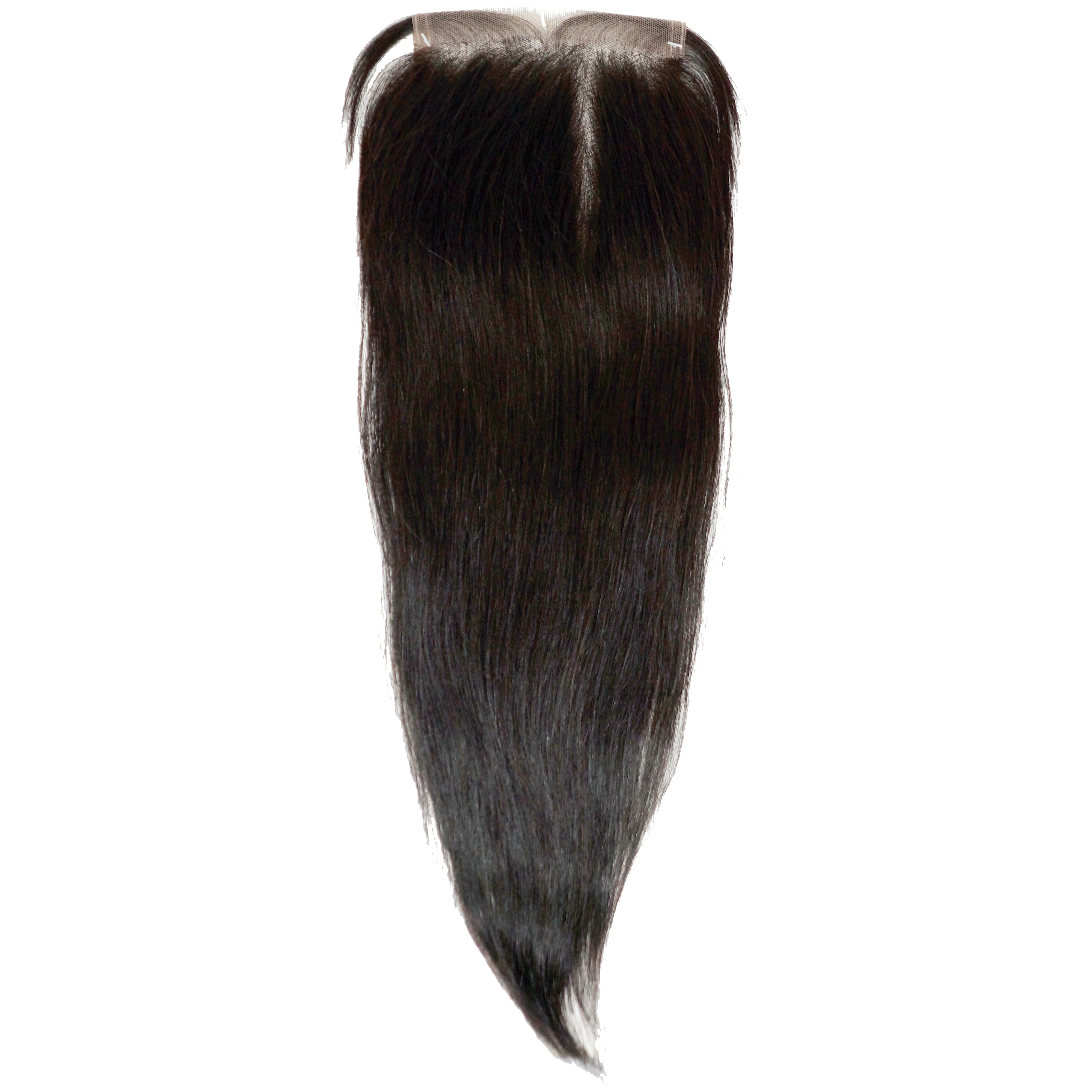 Shake-N-Go 100% Unprocessed Natural Human Hair - NVH STRAIGHT 4"x4" Lace Closure 12"