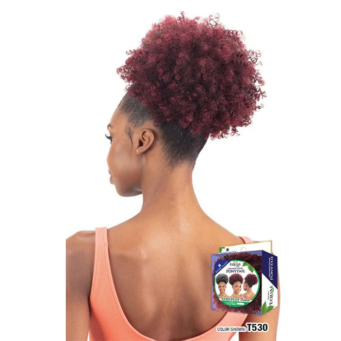 Shake-N-Go Drawstring Ponytail - AFRO PUFF LARGE - Image 3
