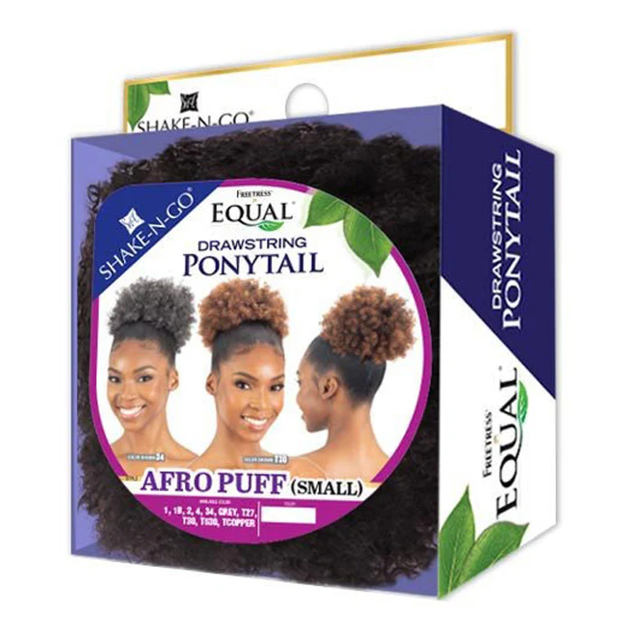 Shake-N-Go Drawstring Ponytail - AFRO PUFF SMALL - Image 4