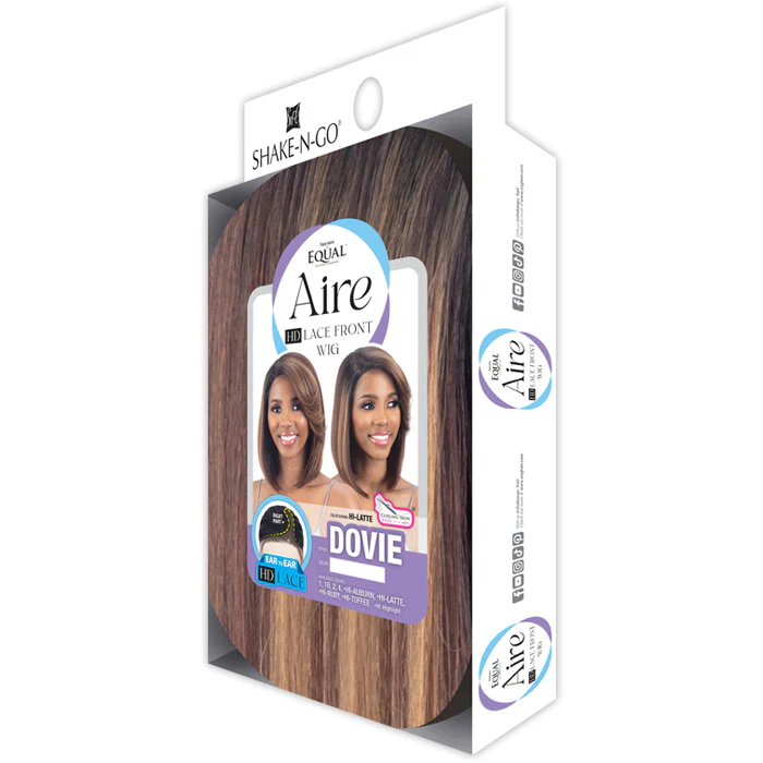 Shake N Go Equal Aire HD Deep Parting Lace Front Wig - DOVIE - Image 4