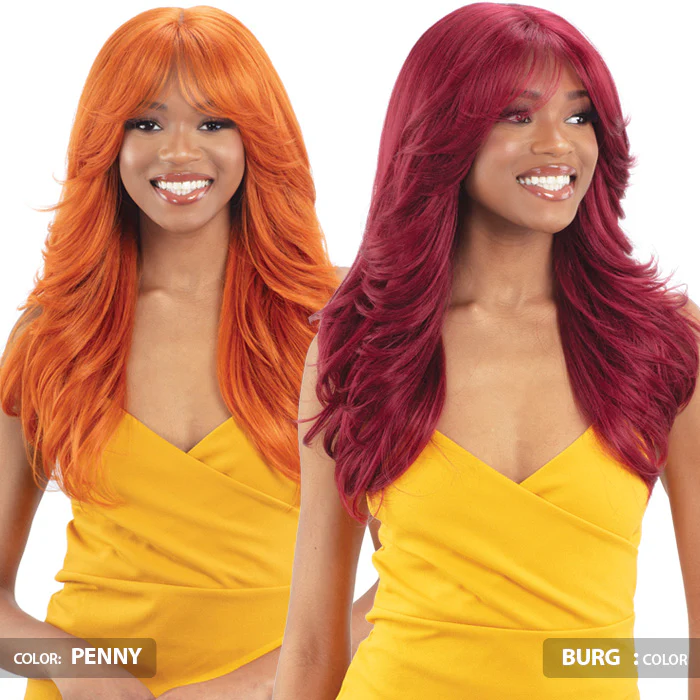 Shake N Go Equal Curtain Bang HD Lace Part Wig - MAVEN - Image 4