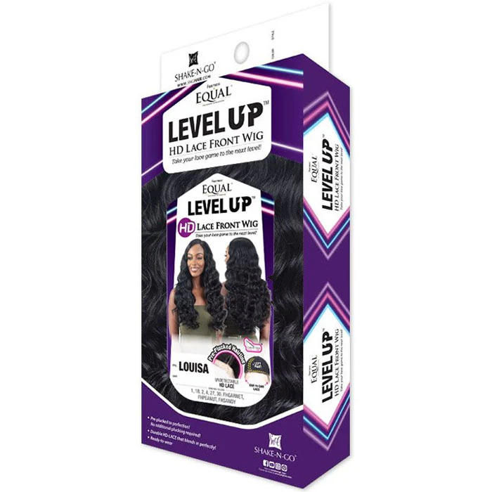 Shake N Go Equal Level Up 5" Deep Part HD Lace Front Wig - LOUISA - Image 6
