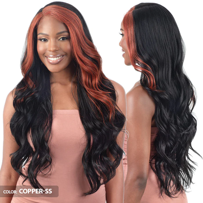 Shake N Go Equal Level Up HD 5" Deep Parting Lace Front Wig - LASHANA - Image 4