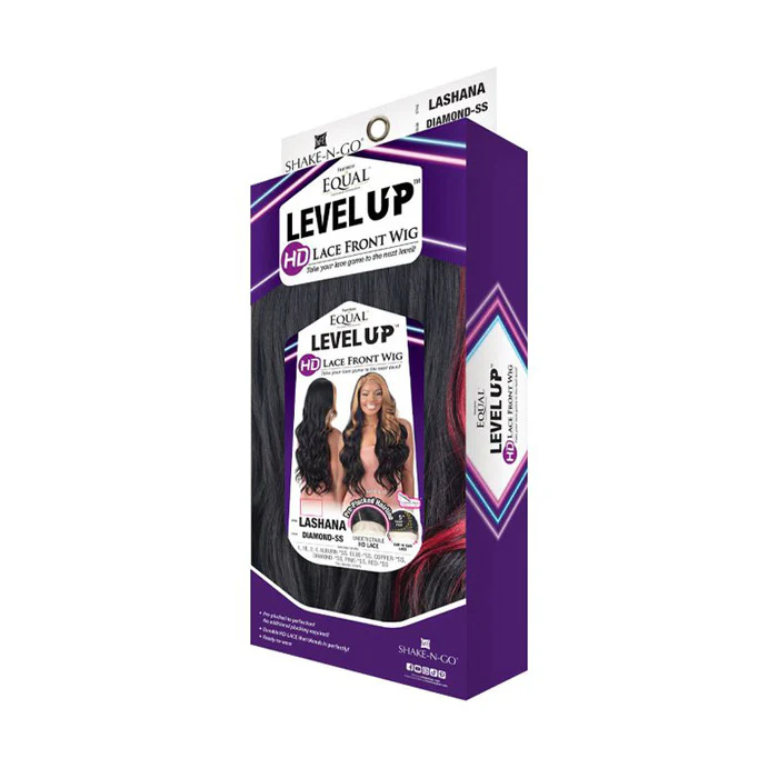 Shake N Go Equal Level Up HD 5" Deep Parting Lace Front Wig - LASHANA - Image 9