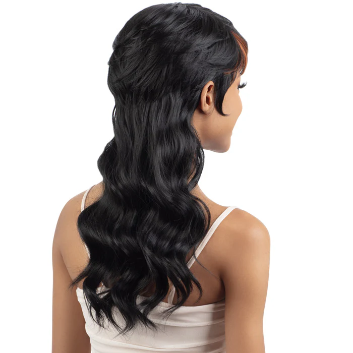 Shake N Go Equal Lite Full Wig - WAVY MULLET - Image 5