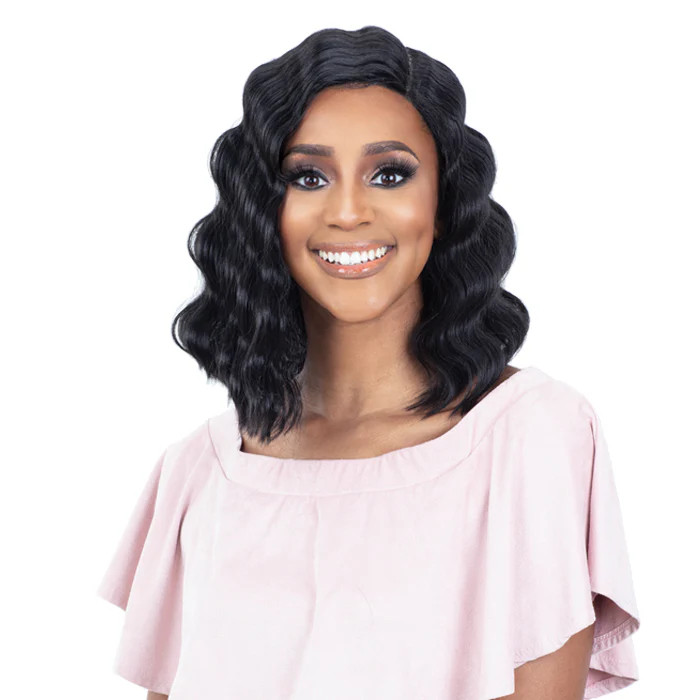 Shake N Go Equal Lite HD 5" Deep Parting Lace Front Wig - TIDAL DEEP WAVER