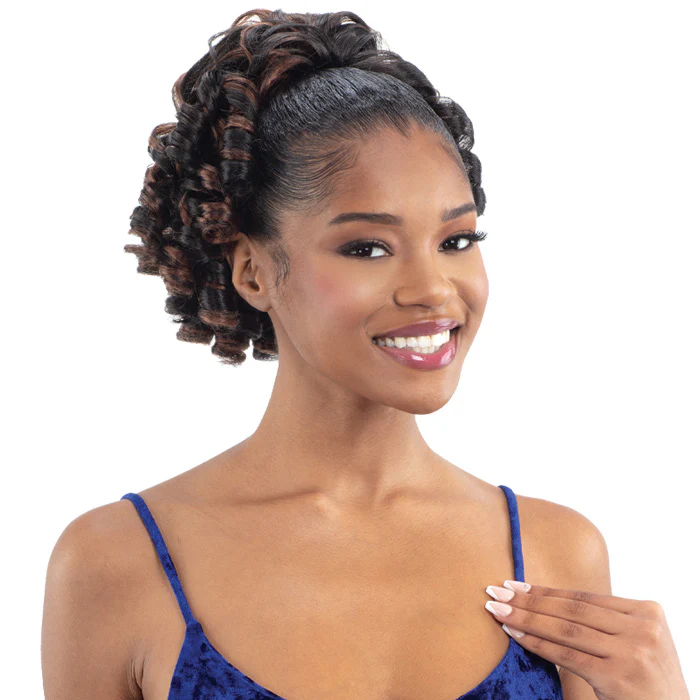 Shake N Go Equal Updo Drawstring Ponytail - ELEGANT UPDO