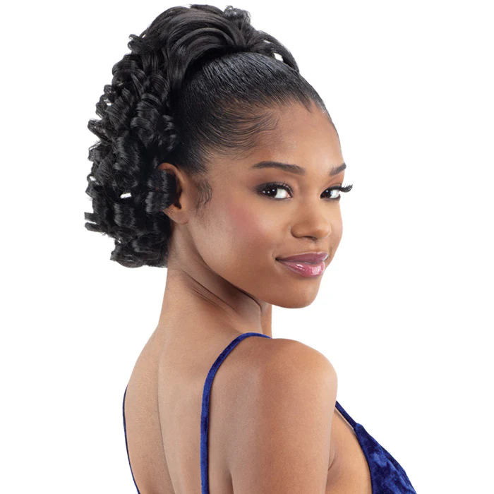 Shake N Go Equal Updo Drawstring Ponytail - ELEGANT UPDO - Image 2