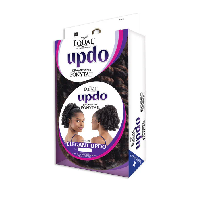 Shake N Go Equal Updo Drawstring Ponytail - ELEGANT UPDO - Image 5