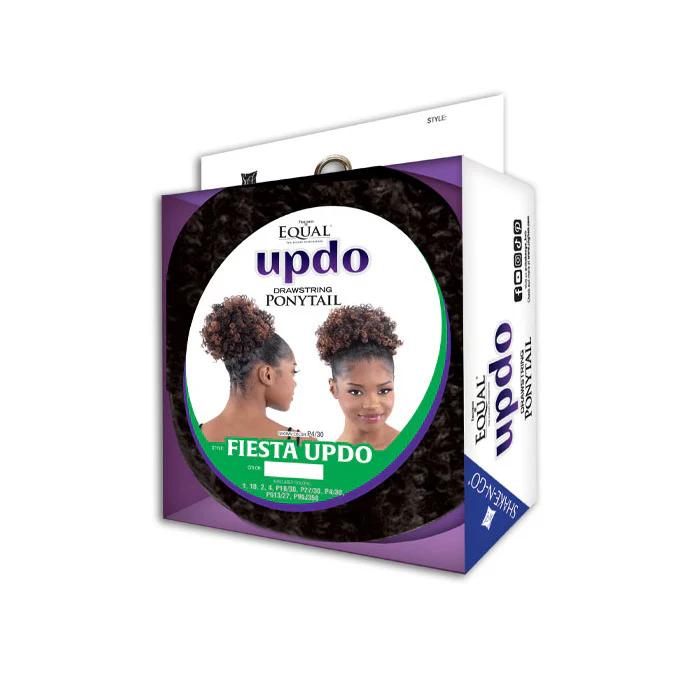 Shake N Go Equal UPDO Drawstring Ponytail - FIESTA UPDO - Image 5